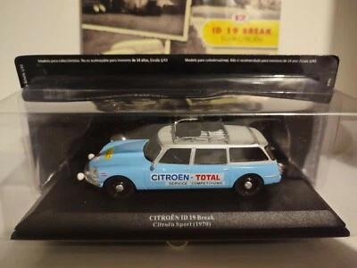 1/43 voiture miniature assistance rallye Citroën ID 19 break team Citroën neuf - Photo 1/2
