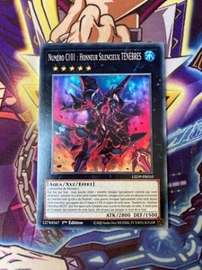 Yu-Gi-Oh! Numéro C101 : Honneur Silencieux Ténèbres LED9-FR010 1st - Foto 1 di 1