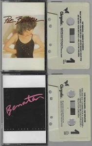 2) Pat Benatar cassette's (Cassette lot) Columbia House Editions) VG-VG+ - Picture 1 of 3