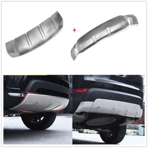 Front Rear Bumper Skid Plate Cover Side Kit For Land Rover Discovery 5 2017-2023 - Imagen 1 de 6