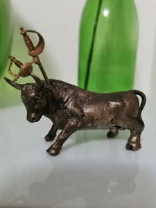 Sculture in bronzo Toro tauromachia stile - Foto 1 di 6