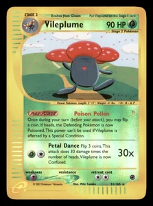 Moderated Played Vileplume 31/165 Reverse Holo Expedition Base Set Rare - Bild 1 von 2