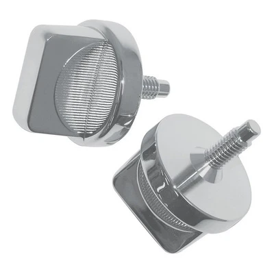 Crown Automotive RT26028 perillas de parabrisas 1976-1986 Jeep CJ cromo 2/paquete Foto 1 de 3