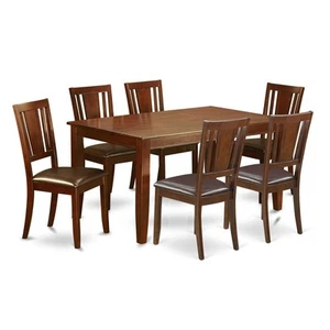 7 PC formal Dining room set-Table and 6 Dining Chairs - Picture 1 of 4