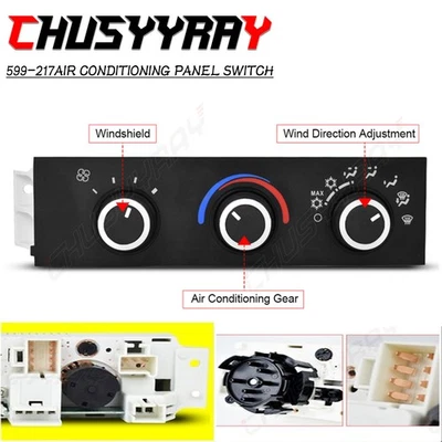 AC Climate Control Module 599-217 For 1996-2018 2019 Chevrolet Express 2500 — 第 1/4 张图片