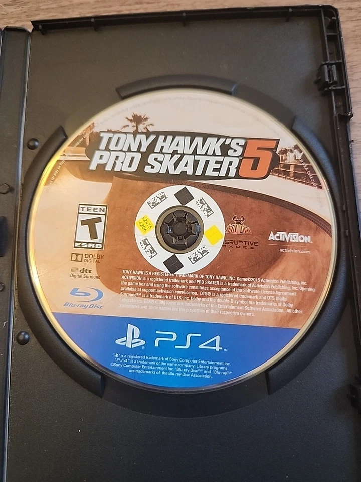 Tony Hawk Pro Skater 5  PlayStation 4 PS4 Disc Only  - Image 1 of 1