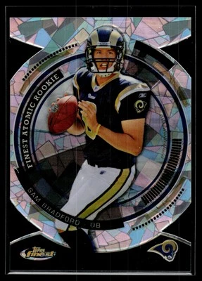 Sam Bradford 2010 Finest Die-Cut Atomic Refractor Rookie A Card #FAR-1 - Image 1 of 2