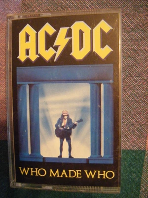 AC/DC - Who Made Who - Cassette Tape Album - 1986 WEA Records - 9 Great Tracks - Image 1 of 2