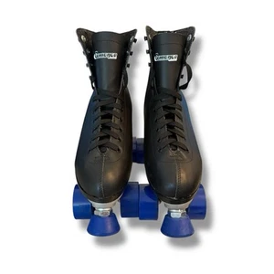 Chicago Skates 405 Men’s Size 9 Black Classic Quad Roller Skates – Retro - Picture 1 of 7
