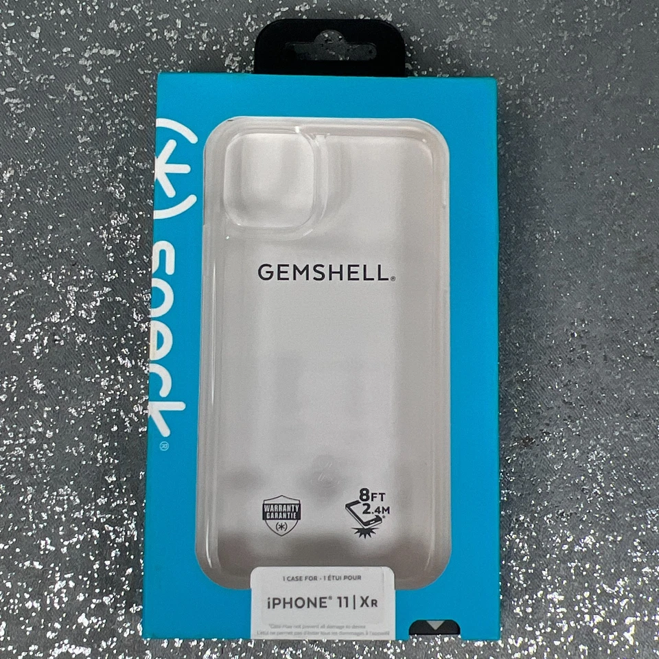 Speck Gemshell Clear Case for iPhone 11 XR Slim Protective Cover