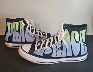 Converse All Star Peace taglia 10 SPEDIZIONE GRATUITA - Foto 1 di 6