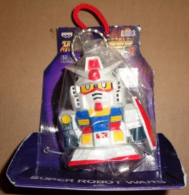 SUPER ROBOT WARS VOICE SOUND KEY HOLDER 2 GUNDAM RX-78-2 BANPRESTO 2000 - Immagine 1 di 3