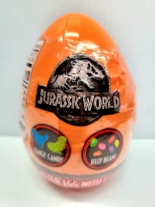 Jurassic World Park Easter Egg Candy 2018 Large Orange Raptor (1 Egg) Ages 3+ - Picture 1 of 5