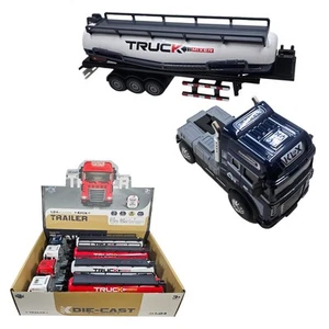 804118 - 1:24 Die-Cast Model Truck and Trailer - Picture 1 of 1
