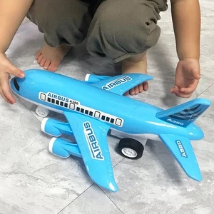 37cm Large Toy Kids A380 Airways Plane Model Aircraft Aeroplane Airlines Jumbo - Picture 1 of 3