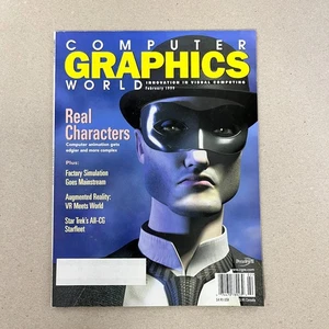 Computer Graphics World Feb 1999 Rare Vintage Magazine Star Trek, Academy Awards - Bild 1 von 6