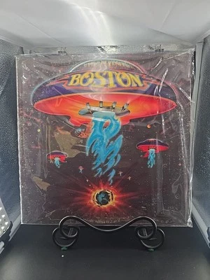 BOSTON Self Titled 1977 LP Epic PE-34188 Orange Label Santa Maria Press VG+/VG - Image 1 of 4