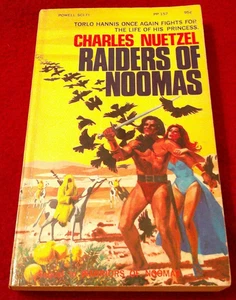 Raiders of Noomas by Charles Nuetzel (1969 pb) first print Queen of Blood author - Imagen 1 de 3