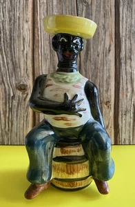Decantador de hombre jamaicano vintage - Imagen 1 de 7