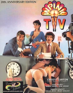 CHRISTY CANYON JOHN HOLMES HARRY REEMS Rare WPINK TV 8"x10" promo photo! - Picture 1 of 1