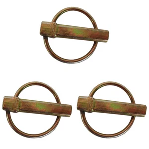 (3)Three 7/16" X 2" 3 Point Hitch Lynch Pins - Picture 1 of 5
