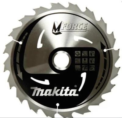 Makita TCT Kreissägeblatt M-Force 165 x 20 mm Holz Sägeblatt 24 Zähne B-32007 - Bild 1 von 4