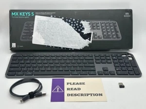 Logitech MX Keys S Wireless Keyboard 920-011558 READ - Zdjęcie 1 z 11