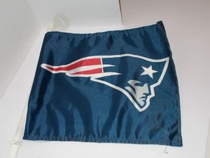 New England Patriots NFL Football Car Window Fan Flag - Picture 1 of 4