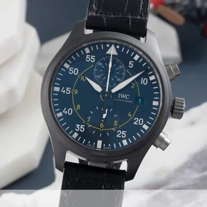 IWC Pilot "Blue Angels" Chronograph Automatik Keramik Herrenuhr Ref. IW389008 - Bild 1 von 15