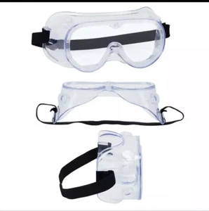 Schutzbrille Antibeschlag transparent, 6er Pack GRATIS P&P - Bild 1 von 4