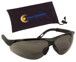Gafas de seguridad bifocales gafas de sol lectores de sol lectura hombres mujeres ajustables Z87.1 - Imagen 1 de 5