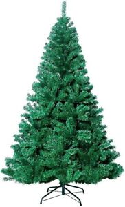 7ft Artificial Christmas Tree with Metal Stand 