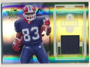 LEE EVANS 2006 LEAF ROOKIES & STARS STANDING O GOLD #9 GAME JERSEY 205/250 SP - Picture 1 of 2