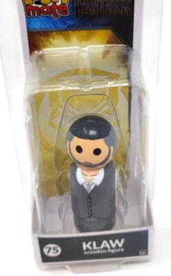 Marvel Black Panther Klaw Wooden Pin Mate Figure #75 BifBangPow - Image 1 of 4