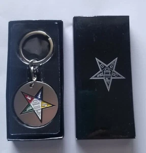 Order of Eastern Star key chain OES - Picture 1 of 2