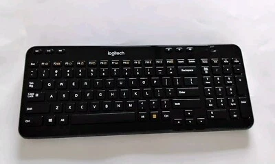 Logitech K360 Wireless USB Desktop Keyboard / Compact Full Keyboard Black - Image 1 of 4