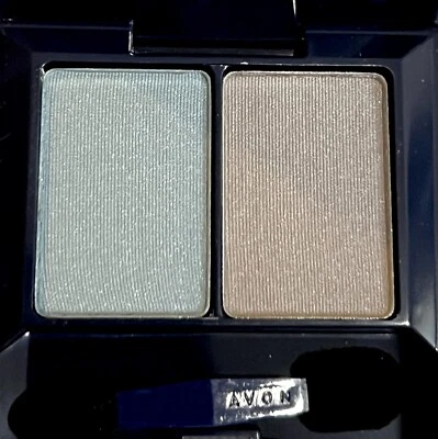 Avon True Color Powder Eyeshadow CHINA BLUE Duo Blue & China Vintage NOS .10 oz - Image 1 of 2