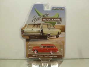 GREENLIGHT 29910-B CHEVROLET TWO-TEN HANDYMAN 1955 - 1:64 - GOOD IN BLISTER - Imagen 1 de 5