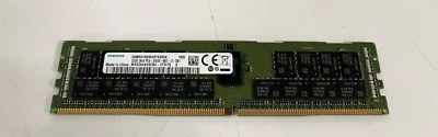 Samsung 1x 32GB DDR4-2666 RDIMM PC4-21300V-R Dual Rank Memory - M393A4K40CB2-CTD - Image 1 of 3