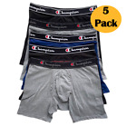 5-Pack Champion Men's Elite X-Temp Double Dry Technology Boxer Briefs Underwear