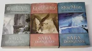 Sara Douglass Book 1, 2,3 The Axis Trilogy - Battle Axe, Enchanter, Starman - Picture 1 of 1