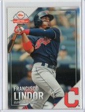 FRANCISCO LINDOR Indians 2019 Topps National Baseball Card Day #9 