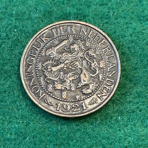 ๐ณ๐ฑ๐ณ๐ฑ๐ณ๐ฑ1921 Netherlands 1 Cent Coin Crown (F59)๐ณ๐ฑ๐ณ๐ฑ๐ณ๐ฑ - Picture 1 of 2