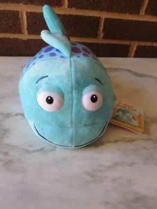 Kohl's Cares The Pout Pout Fish-Plush 12" Long Bright Blue Purple Msrkings - Picture 1 of 4