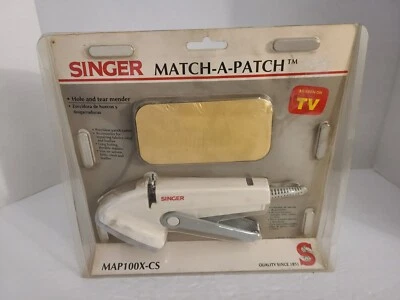 Singer Match-a-Patch Hole and Tear Mender Vintage NEW! - Image 1 of 4