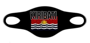 Kiribati Patrio Flag Printed Face Mask Protective Reusable Washable Breathable - Picture 1 of 1