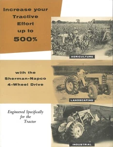 Sherman-Napco 4-Wheel Drive Brochure for Ford Tractor - Picture 1 of 8