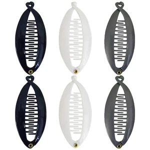 Set of 6 Mini Banana Clips - Picture 1 of 10