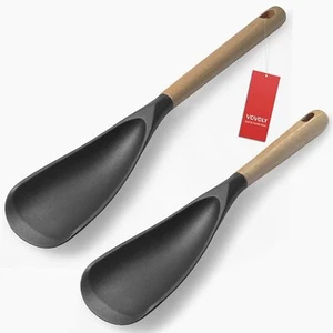 Cooking Spoon for Nonstick Cookingwares,Silicone Spoon Spoon for Mixing,Scoop - Picture 1 of 9