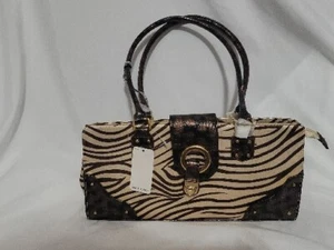 NWT Buffalo By David Bitton Leopard Purse - Picture 1 of 13